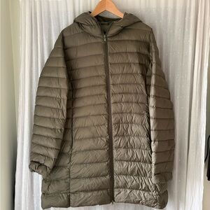 Olive Green Puffer Jacket